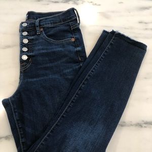 Gap True Skinny Button Fly Jeans- sz 29